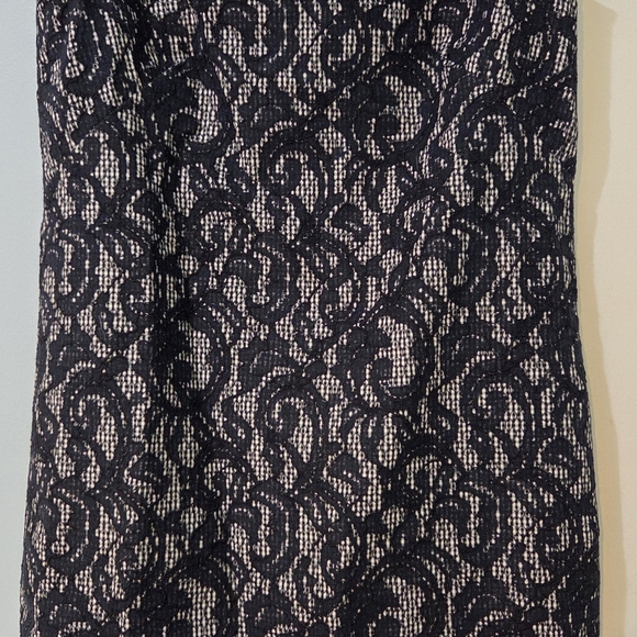 Women's Brooks Brothers Navy And White Sleeveless Dress, Size 4 - Picture 7 of 12